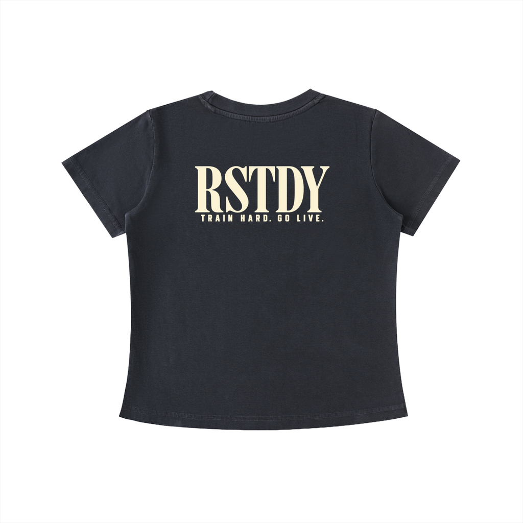 RSTDY Vintage Wash Slim Fit Tee