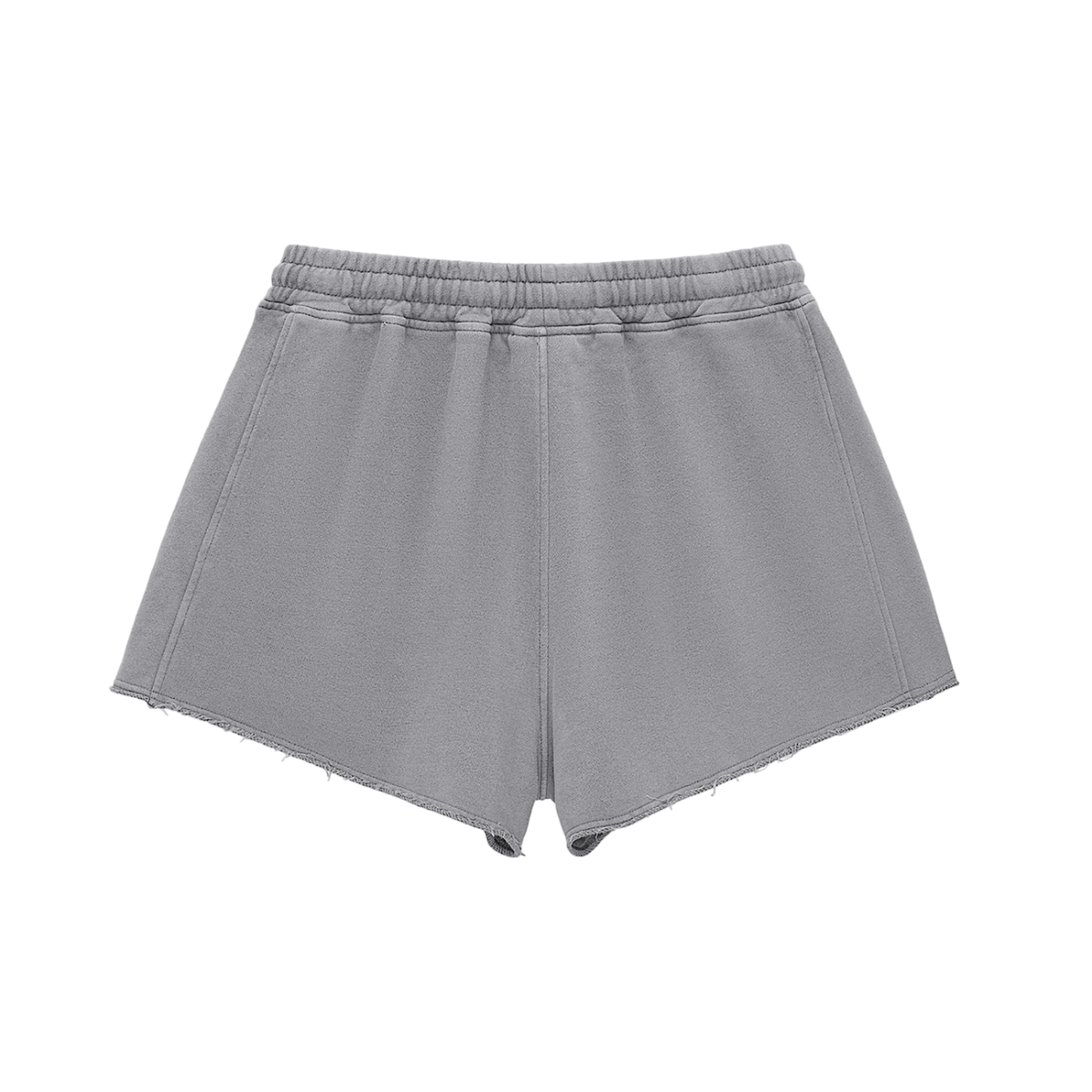 RSTDY Women's Snow Washed Raw Edge Shorts