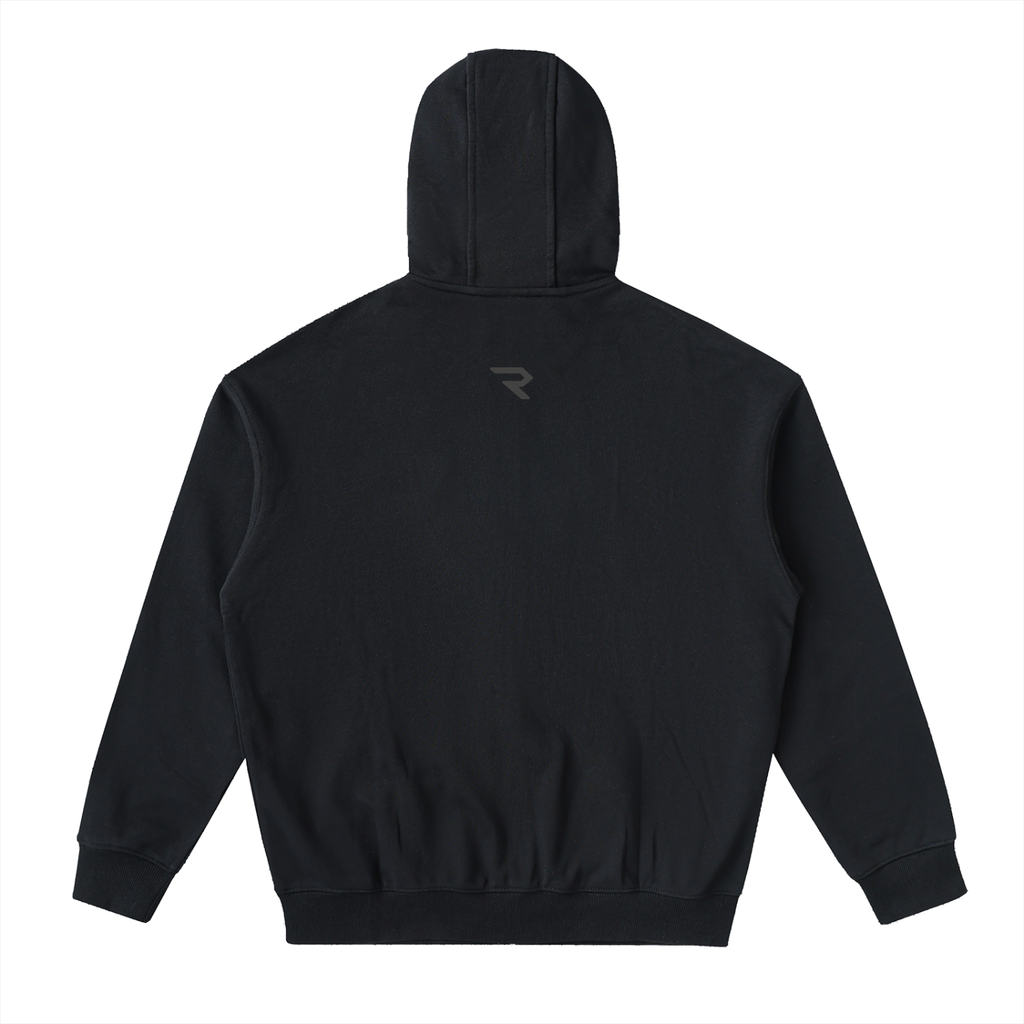 Essential Drop-Shoulder Zip Up Hoodie