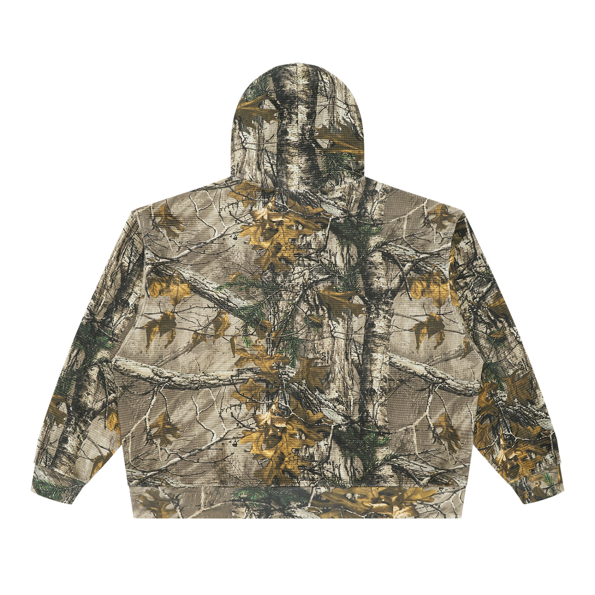 Tree Camo Boxy Waffle Hoodie