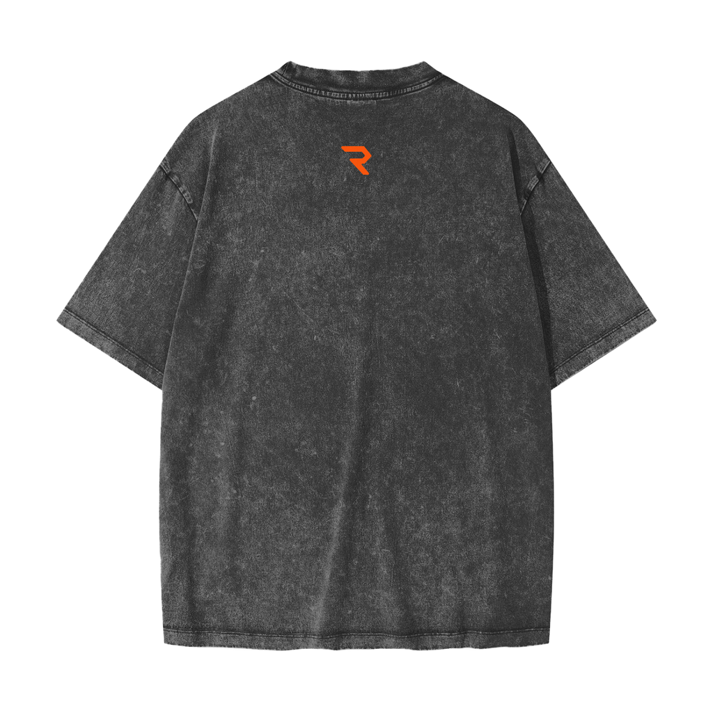Essential Heavyweight Washed Tee - Ember