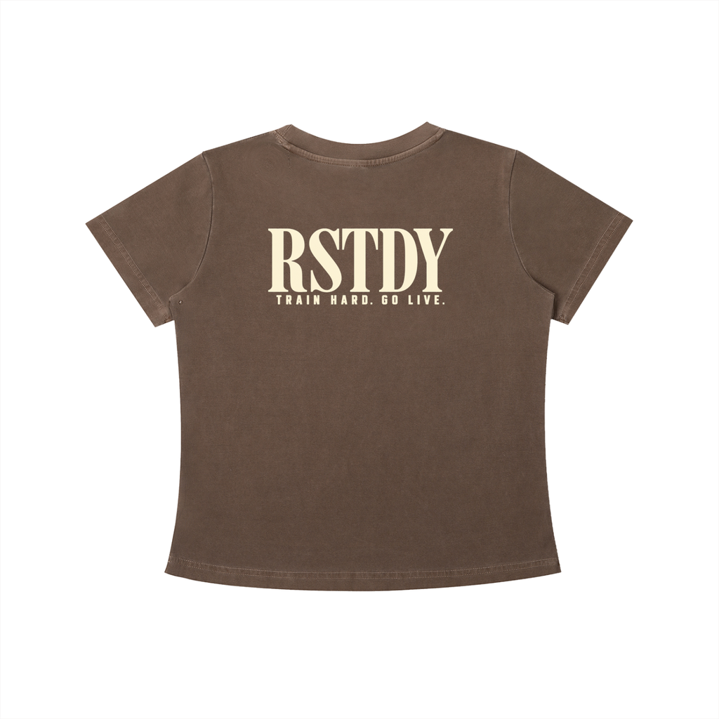 RSTDY Vintage Wash Slim Fit Tee
