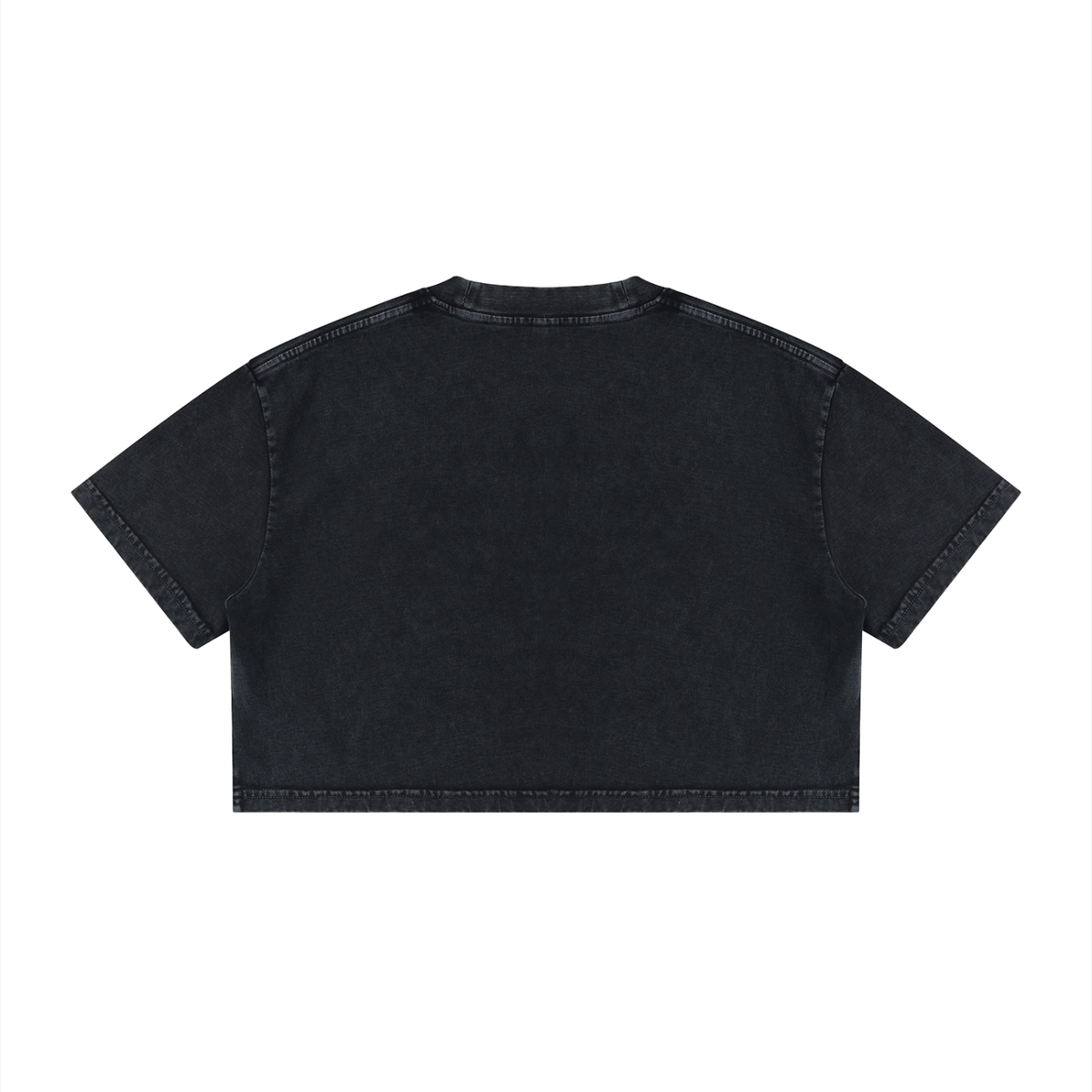 RSTDY Women's Mineral Wash Crop Tee