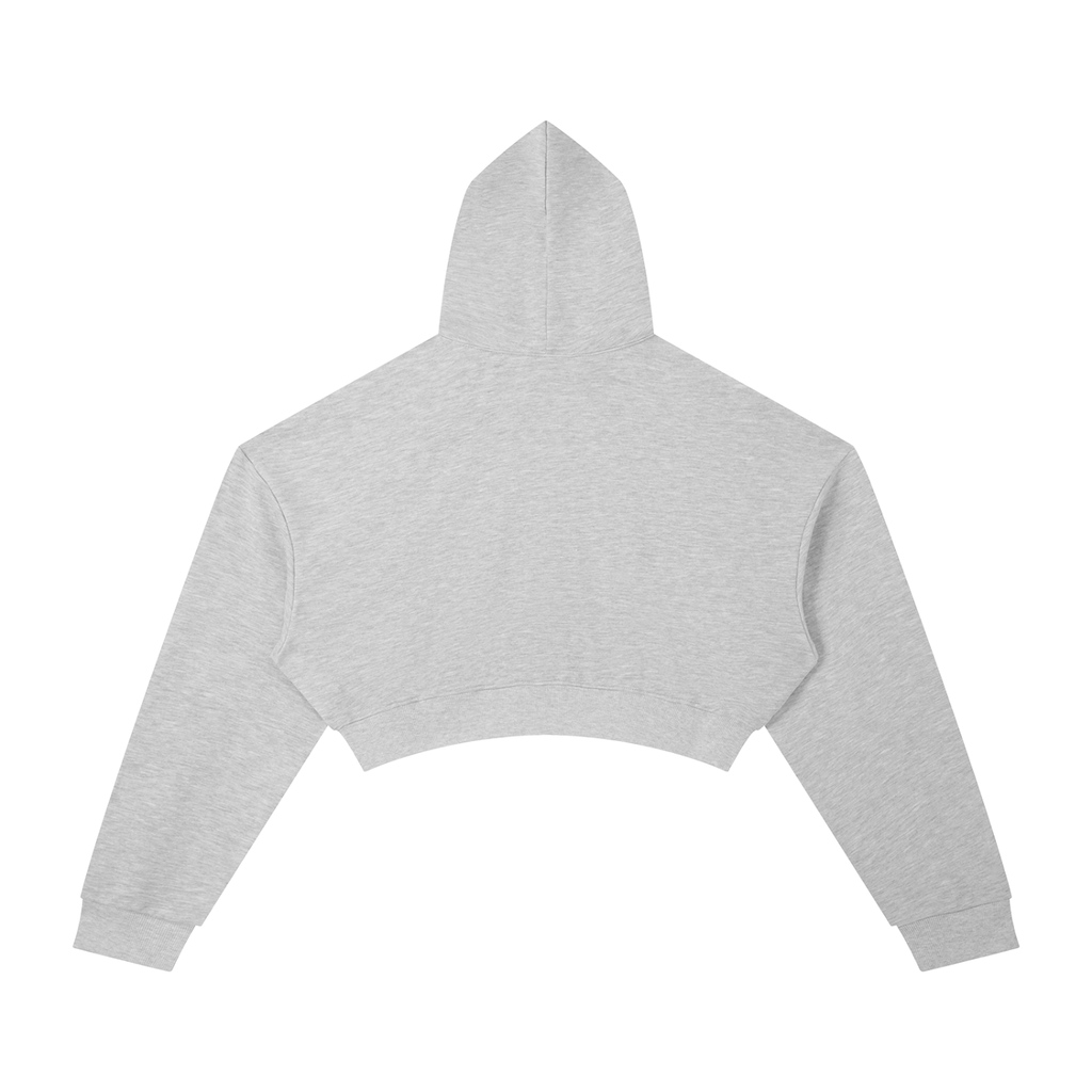 Minimal Cropped Hoodie
