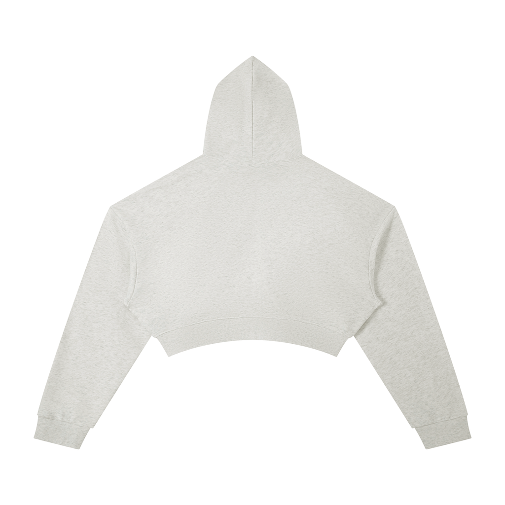 Minimal Cropped Hoodie