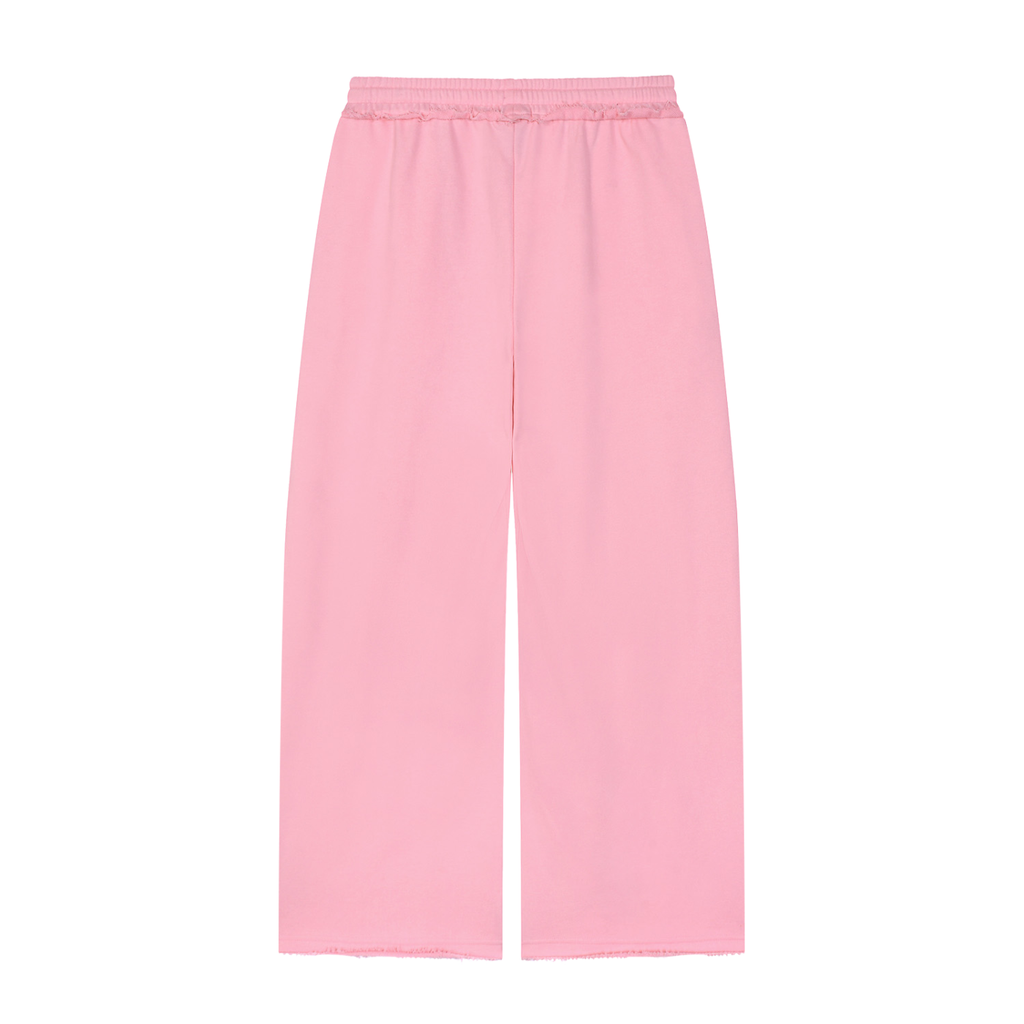 RSTDY Club Women’s Wide Leg Raw Edge Sweatpants