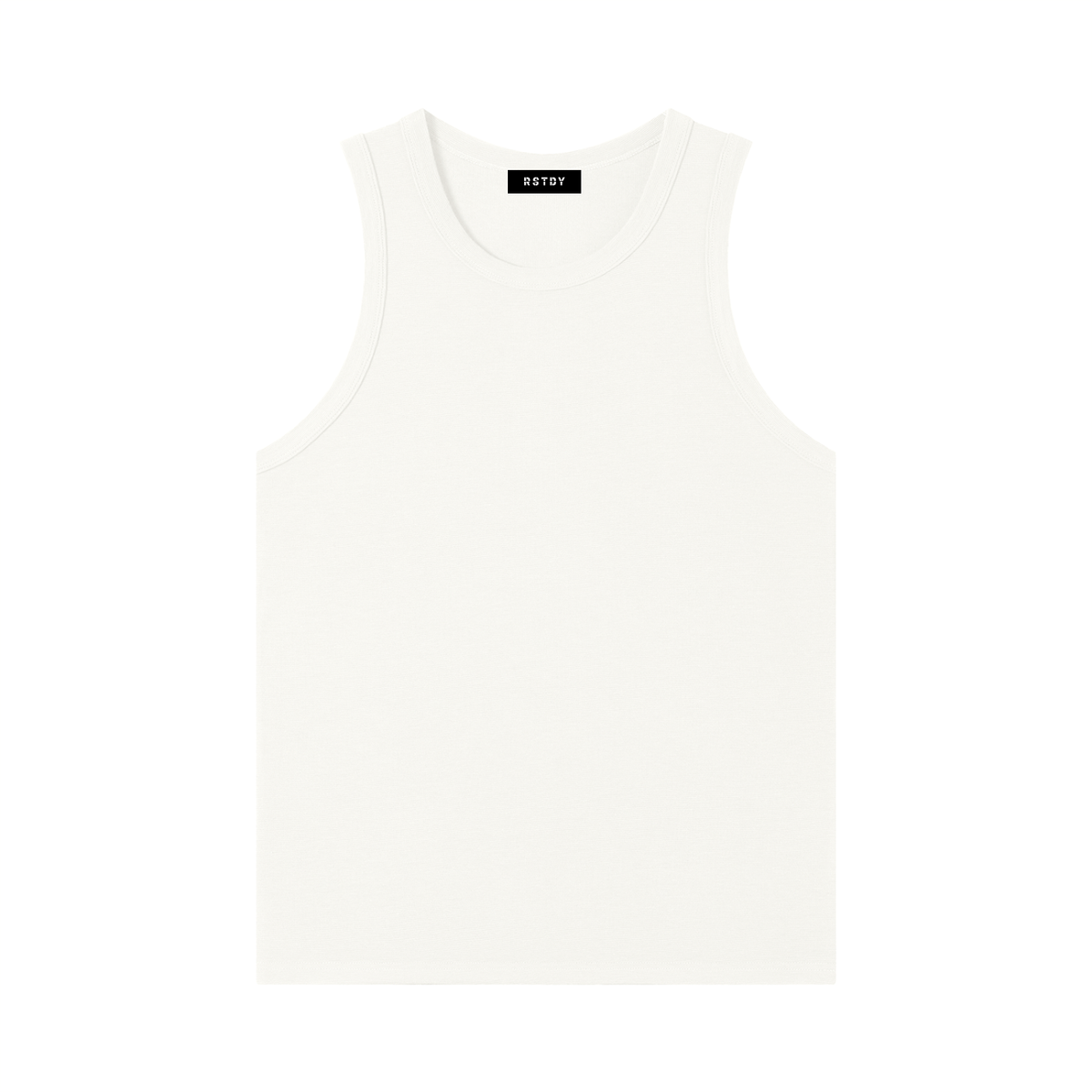 Minimal Heavyweight Ribbed Tank Top