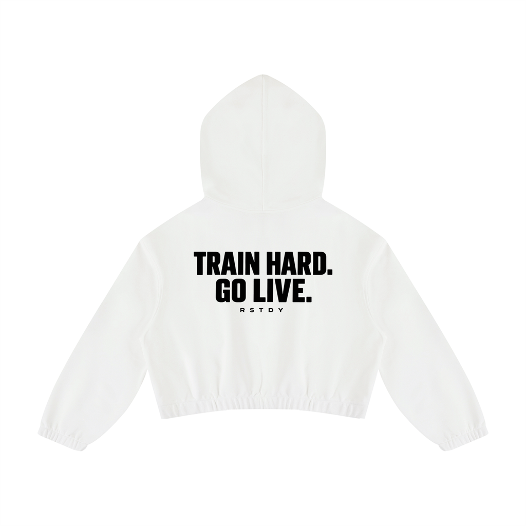 RSTDY Train Hard Boxy Hoodie