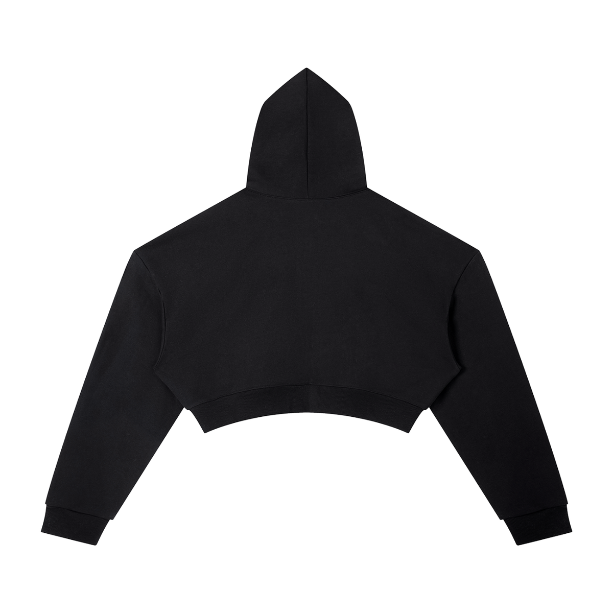 Minimal Cropped Hoodie