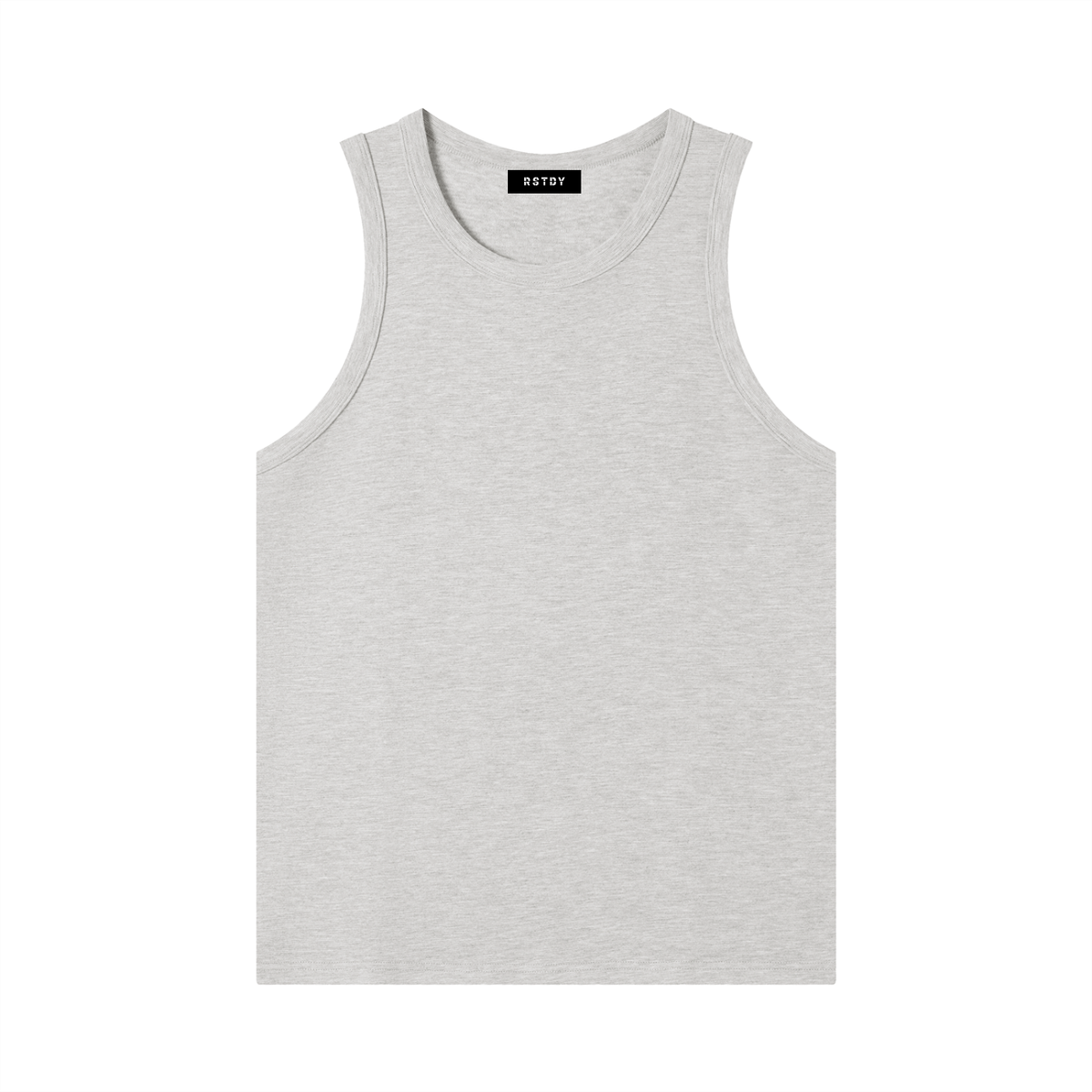 Minimal Heavyweight Ribbed Tank Top