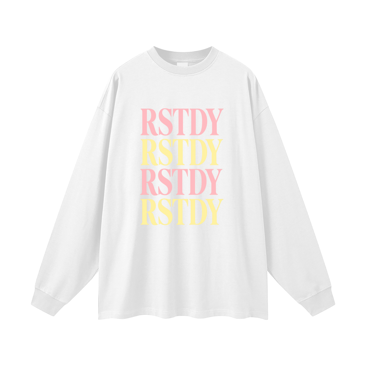 Train Hard. Go Live. Oversized Long Sleeve