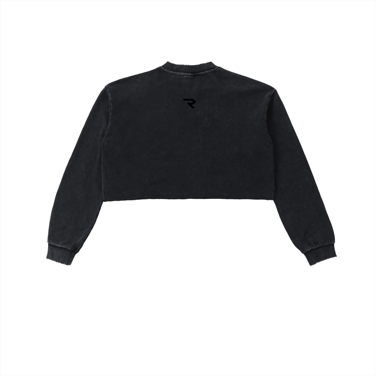 RSTDY Club Snow Washed Cropped Sweatshirt