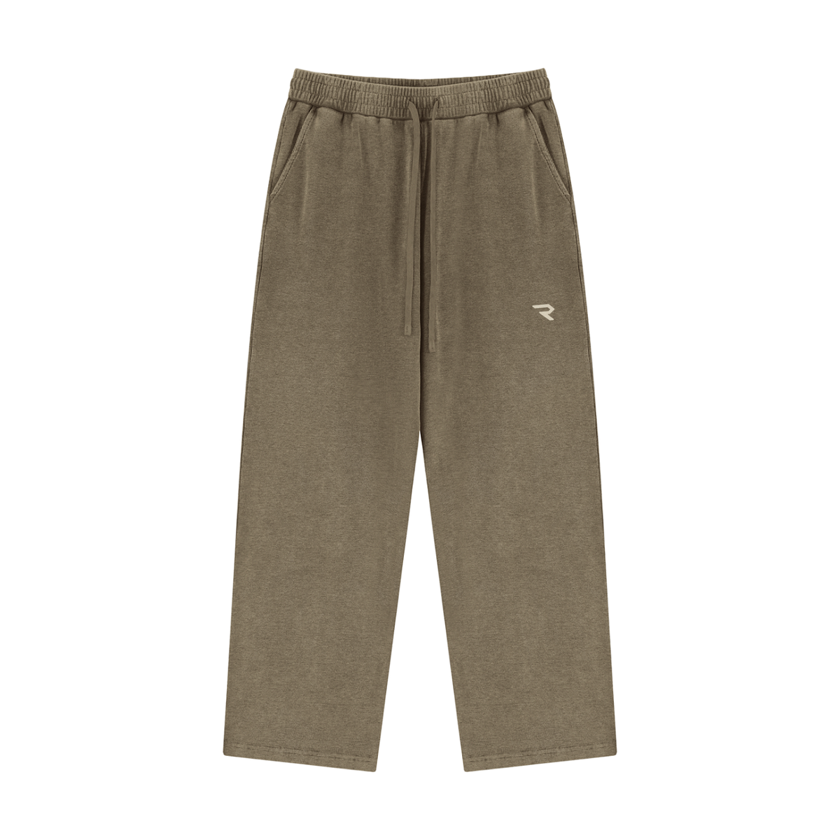 Minimal Mineral Wash Waffle Sweatpants