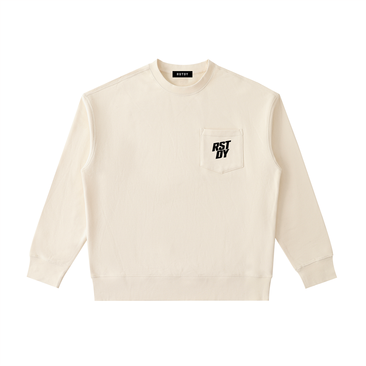 RSTDY Take A RSTDY Heavyweight Pocket Crewneck