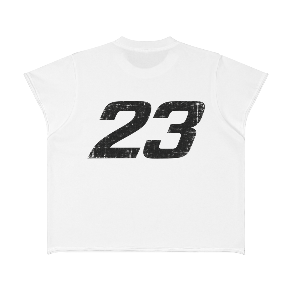 23 Boxy Raw Edge Tee