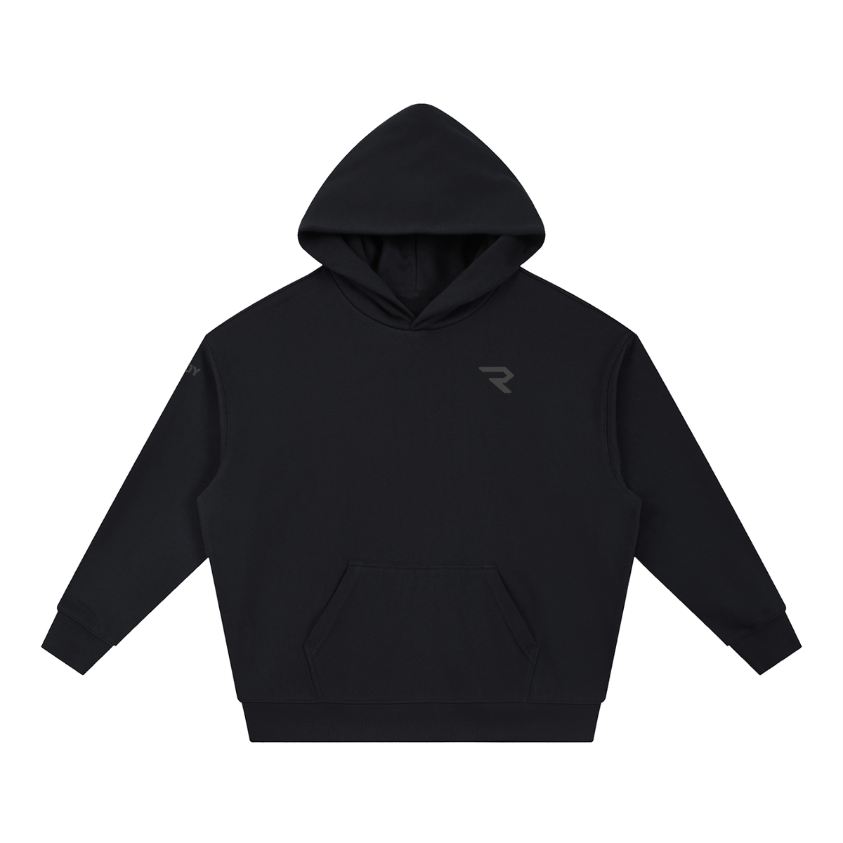 Minimal Boxy Heavyweight Hoodie
