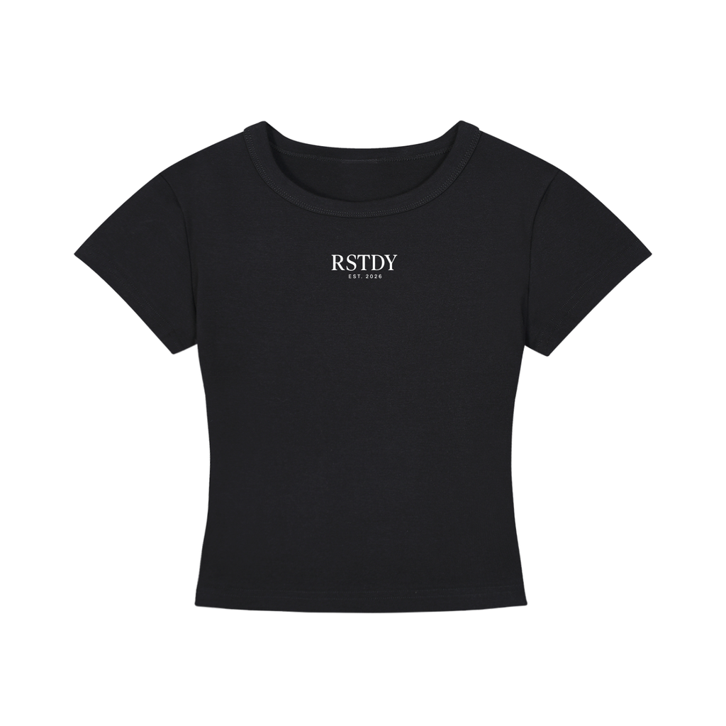 RSTDY Fitted Crop Tee