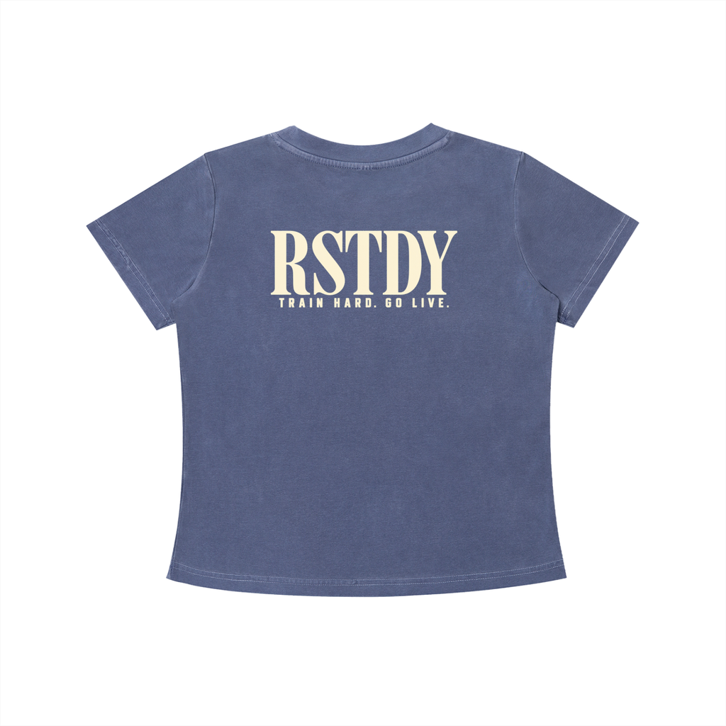 RSTDY Vintage Wash Slim Fit Tee