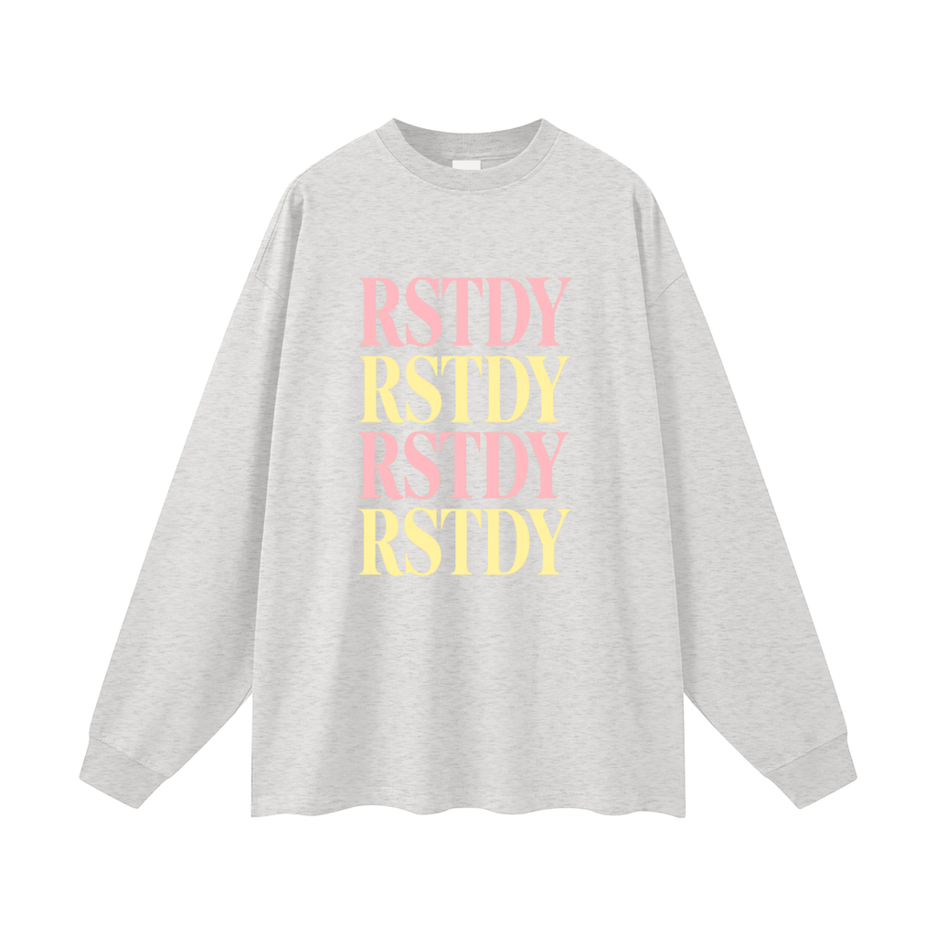 Train Hard. Go Live. Oversized Long Sleeve