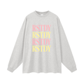 Train Hard. Go Live. Oversized Long Sleeve