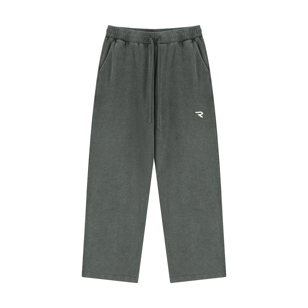 Minimal Mineral Wash Waffle Sweatpants