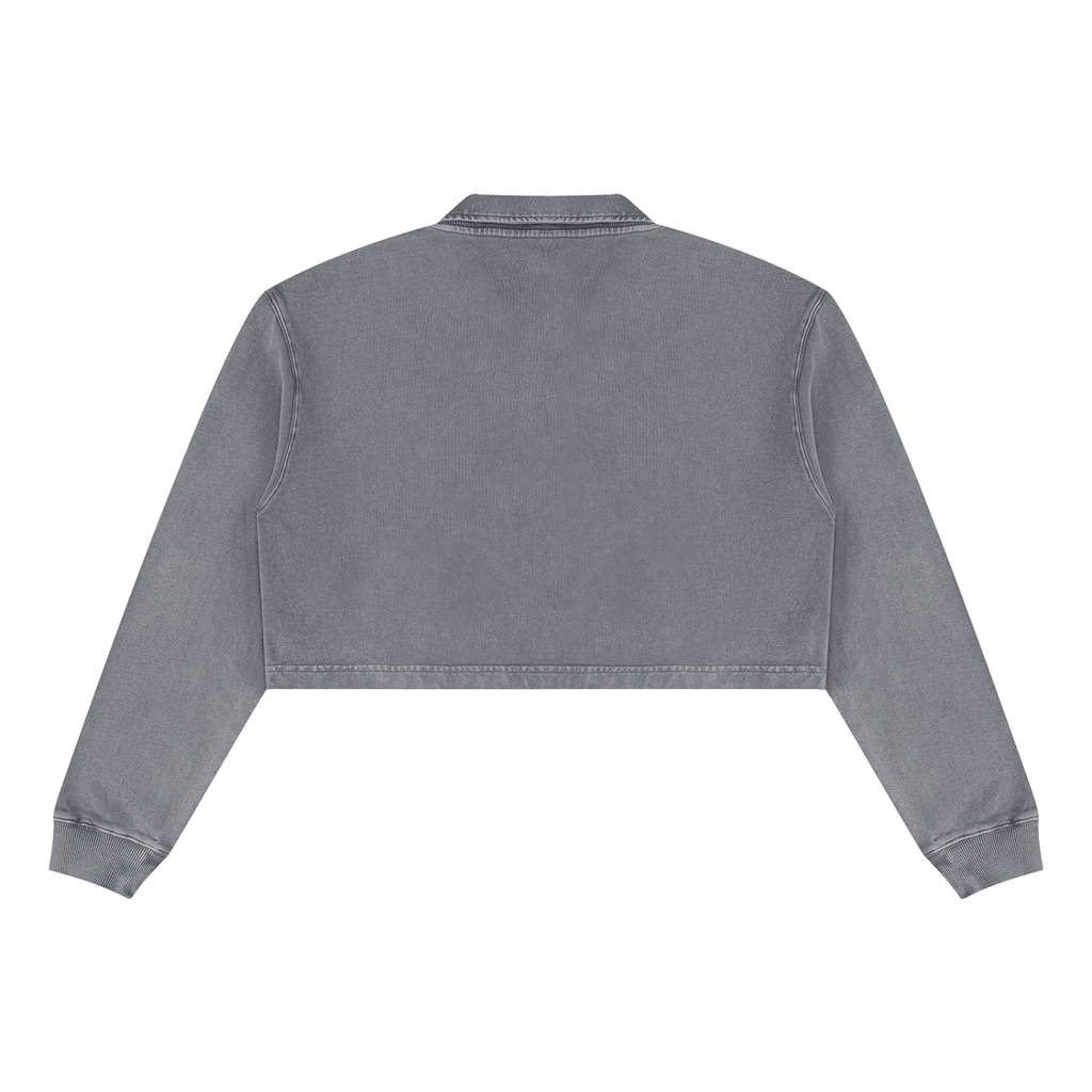 RSTDY Vintage Wash Crop Sweatshirt