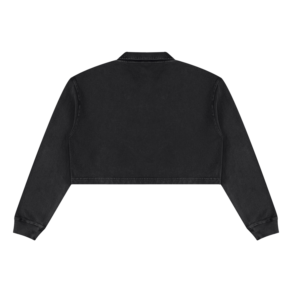 RSTDY Vintage Wash Crop Sweatshirt
