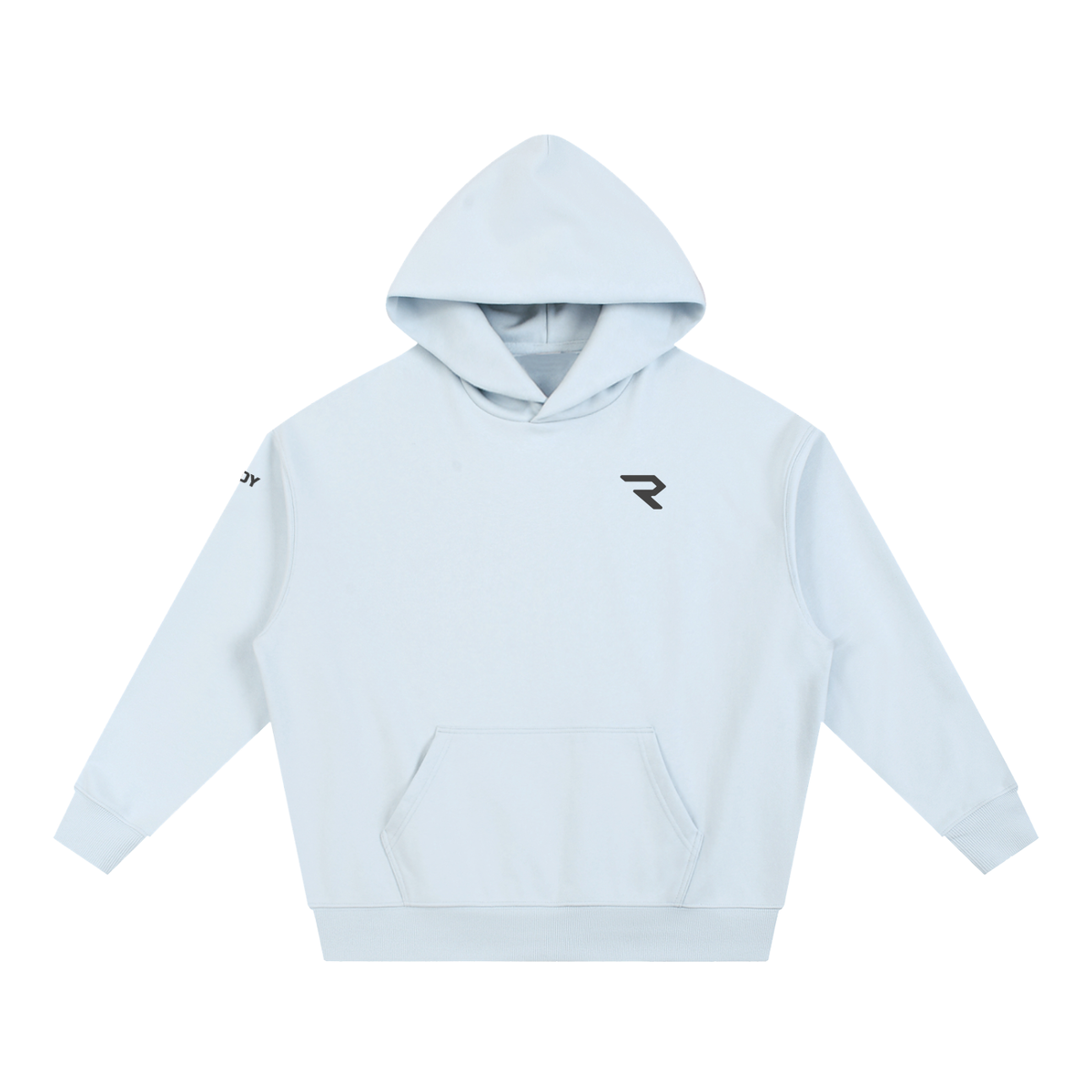 Minimal Boxy Heavyweight Hoodie