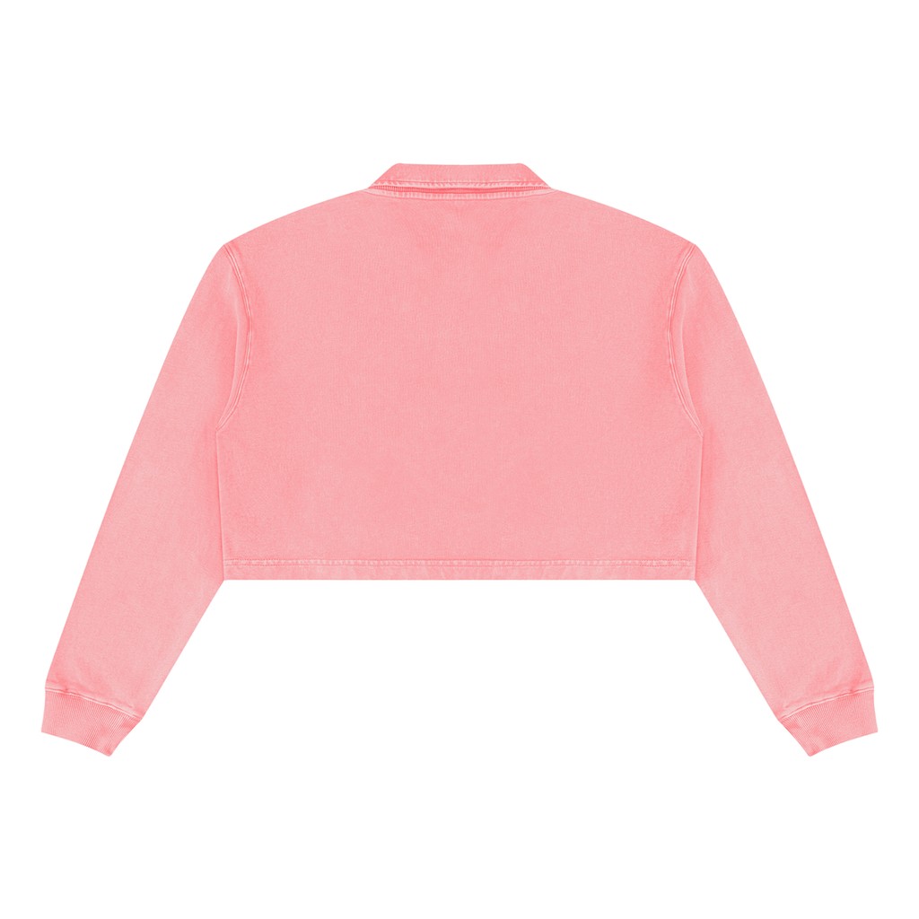 RSTDY Vintage Wash Crop Sweatshirt