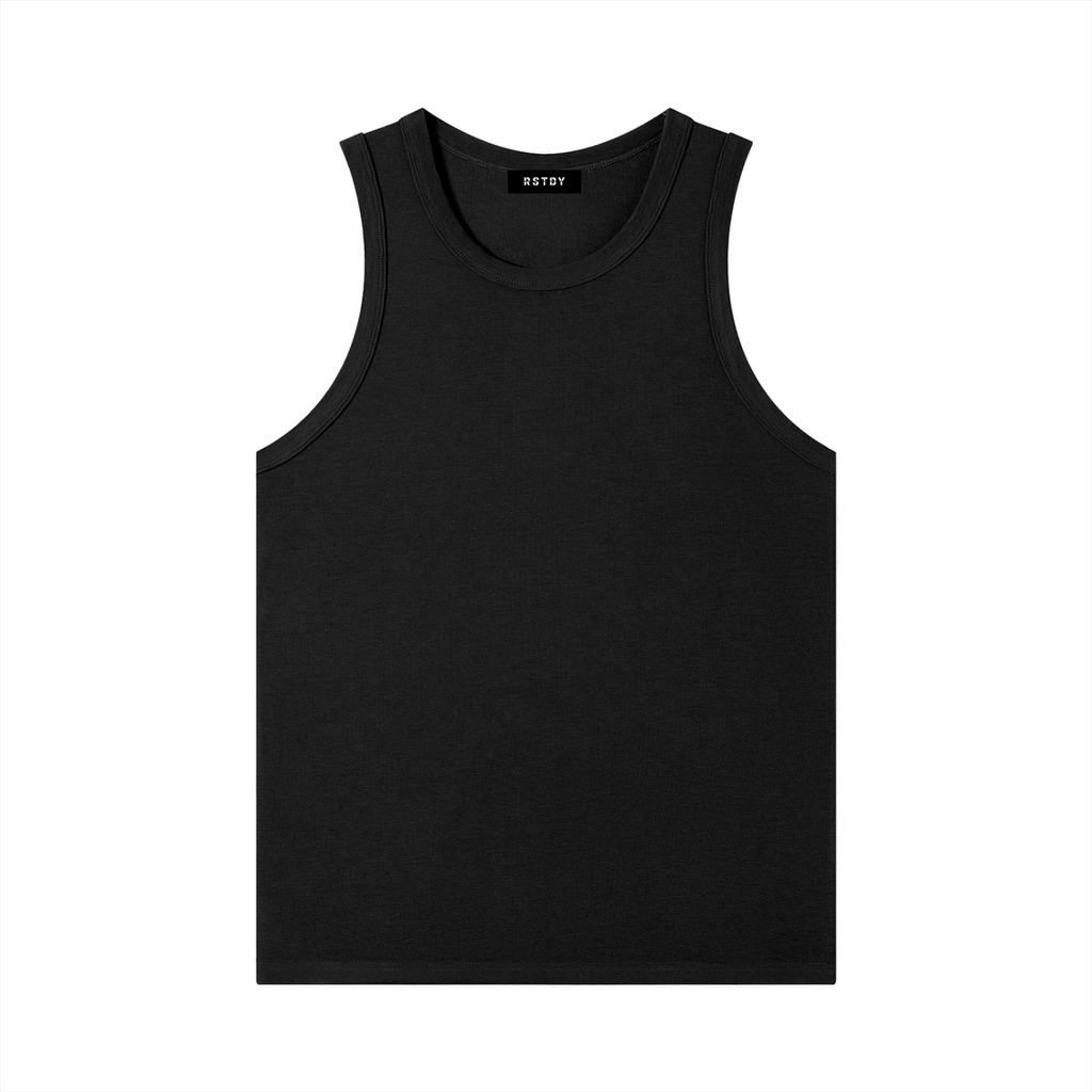 Minimal Heavyweight Ribbed Tank Top