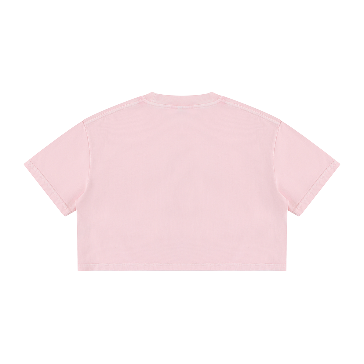 RSTDY Women's Mineral Wash Crop Tee