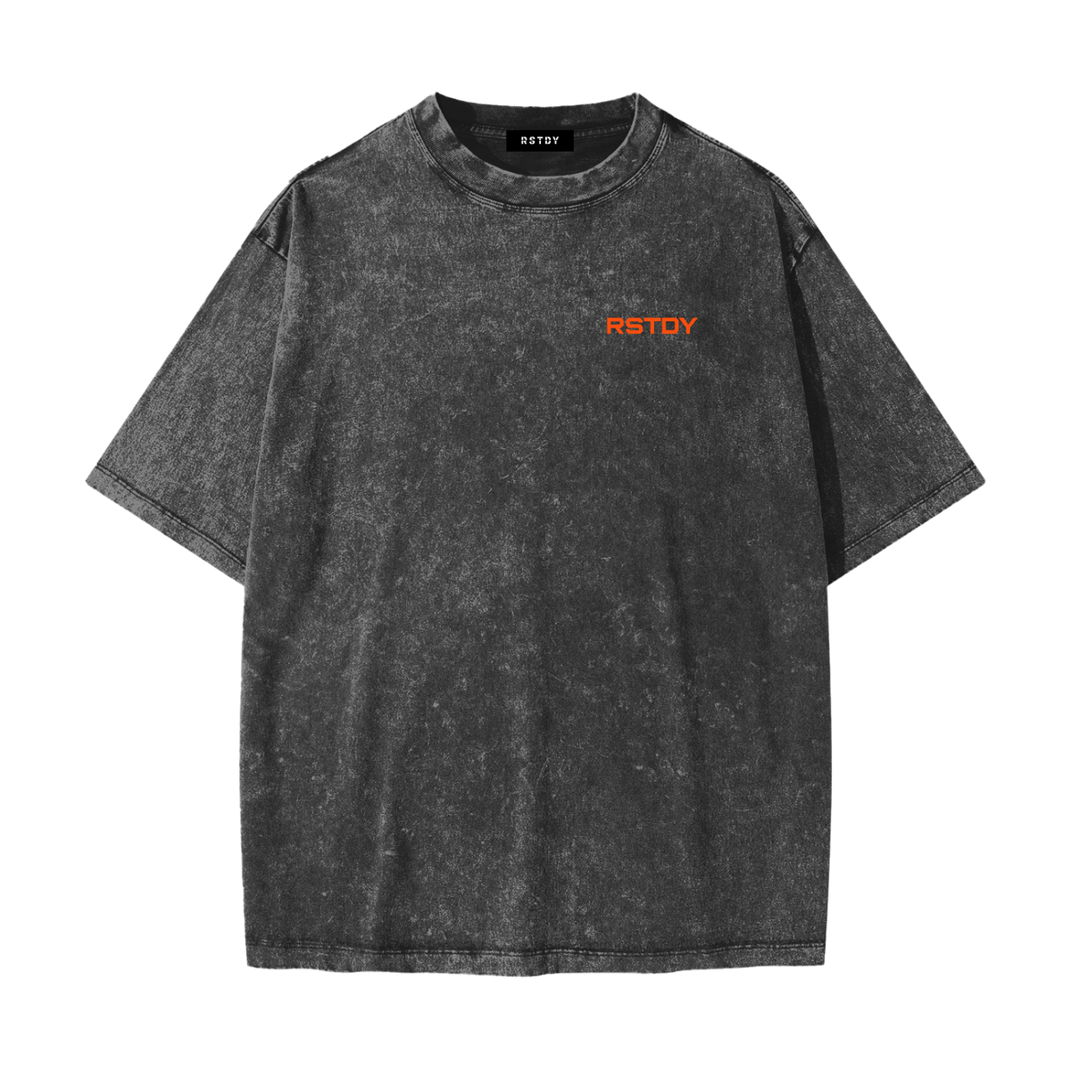 Essential Heavyweight Washed Tee - Ember