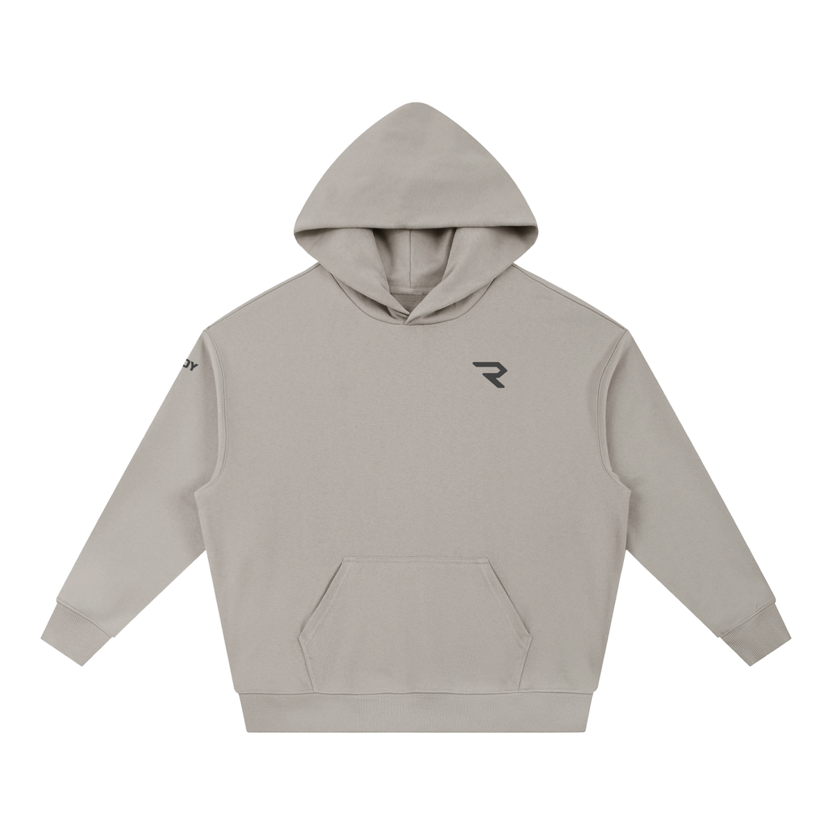 Minimal Boxy Heavyweight Hoodie