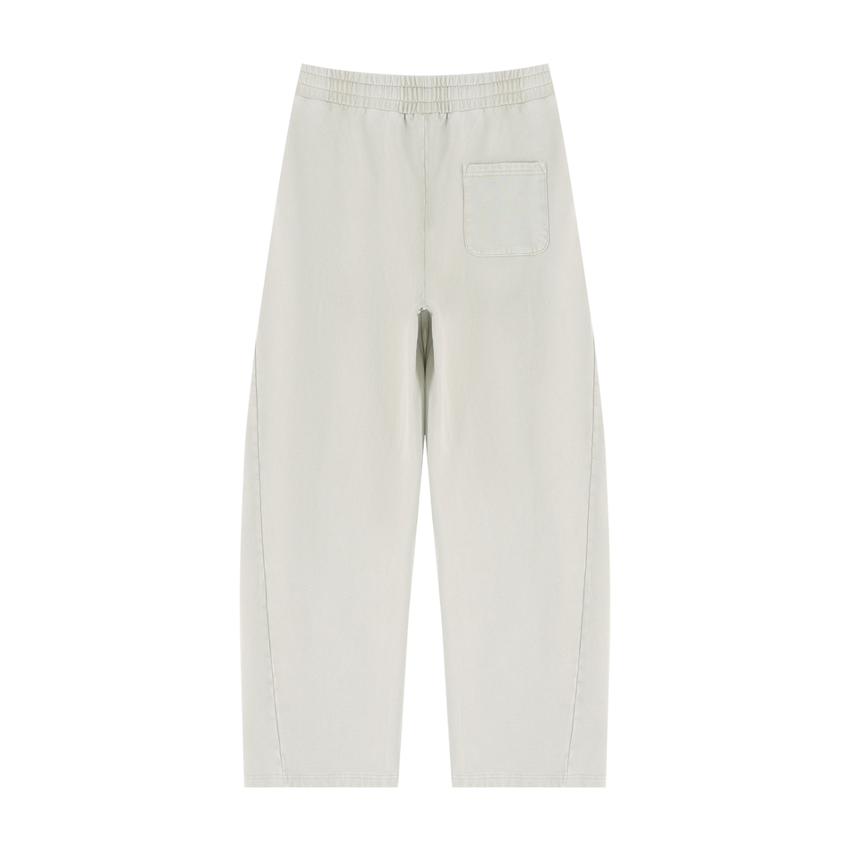 Minimal Mineral Wash Barrel Sweatpants