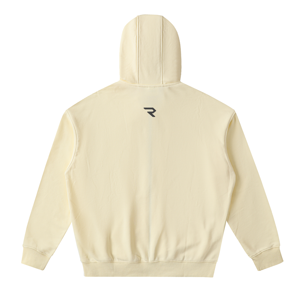 Essential Drop-Shoulder Zip Up Hoodie