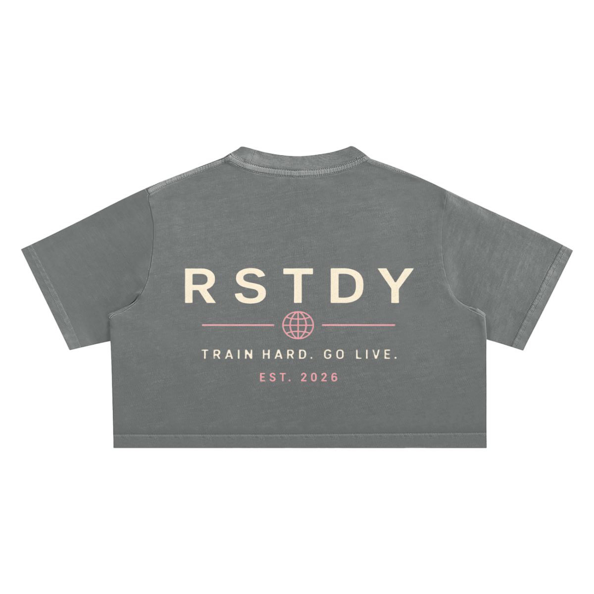 RSTDY Snow Wash Crop Top