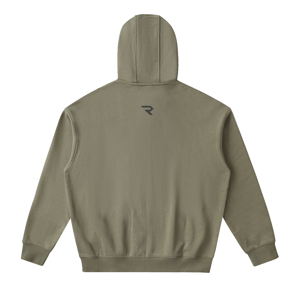 Essential Drop-Shoulder Zip Up Hoodie