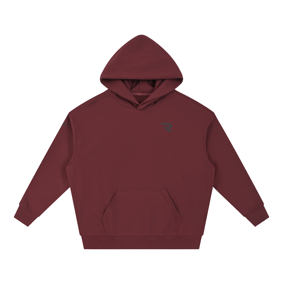 Minimal Boxy Heavyweight Hoodie