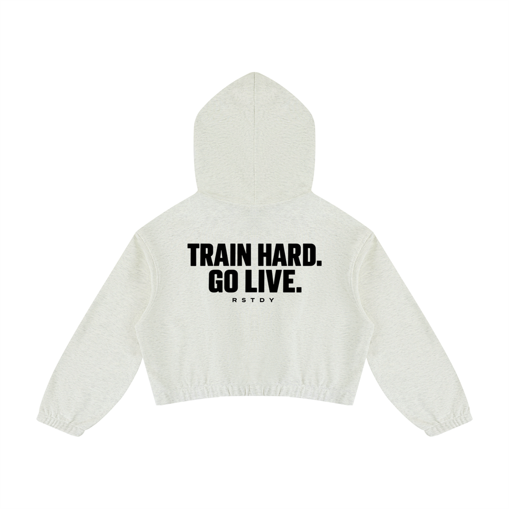 RSTDY Train Hard Boxy Hoodie