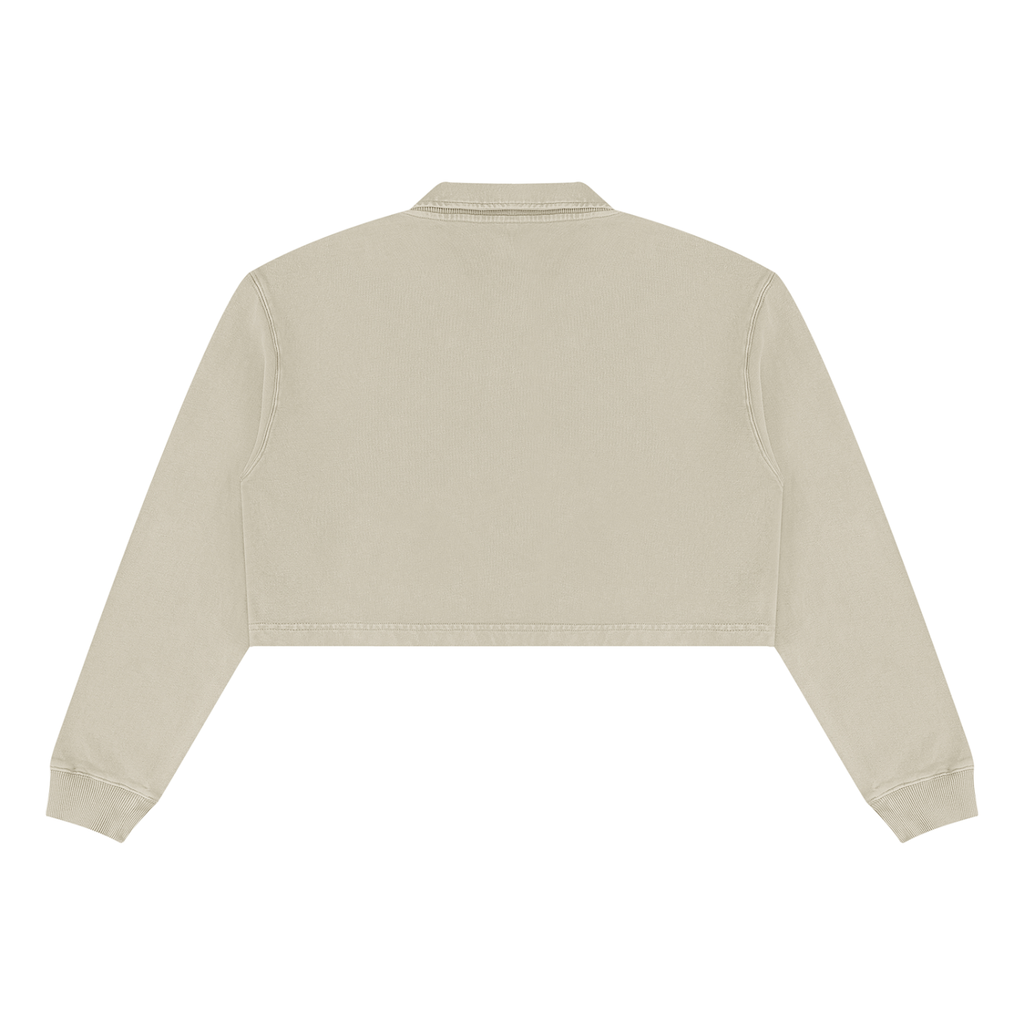 RSTDY Vintage Wash Crop Sweatshirt