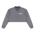 RSTDY Vintage Wash Crop Sweatshirt