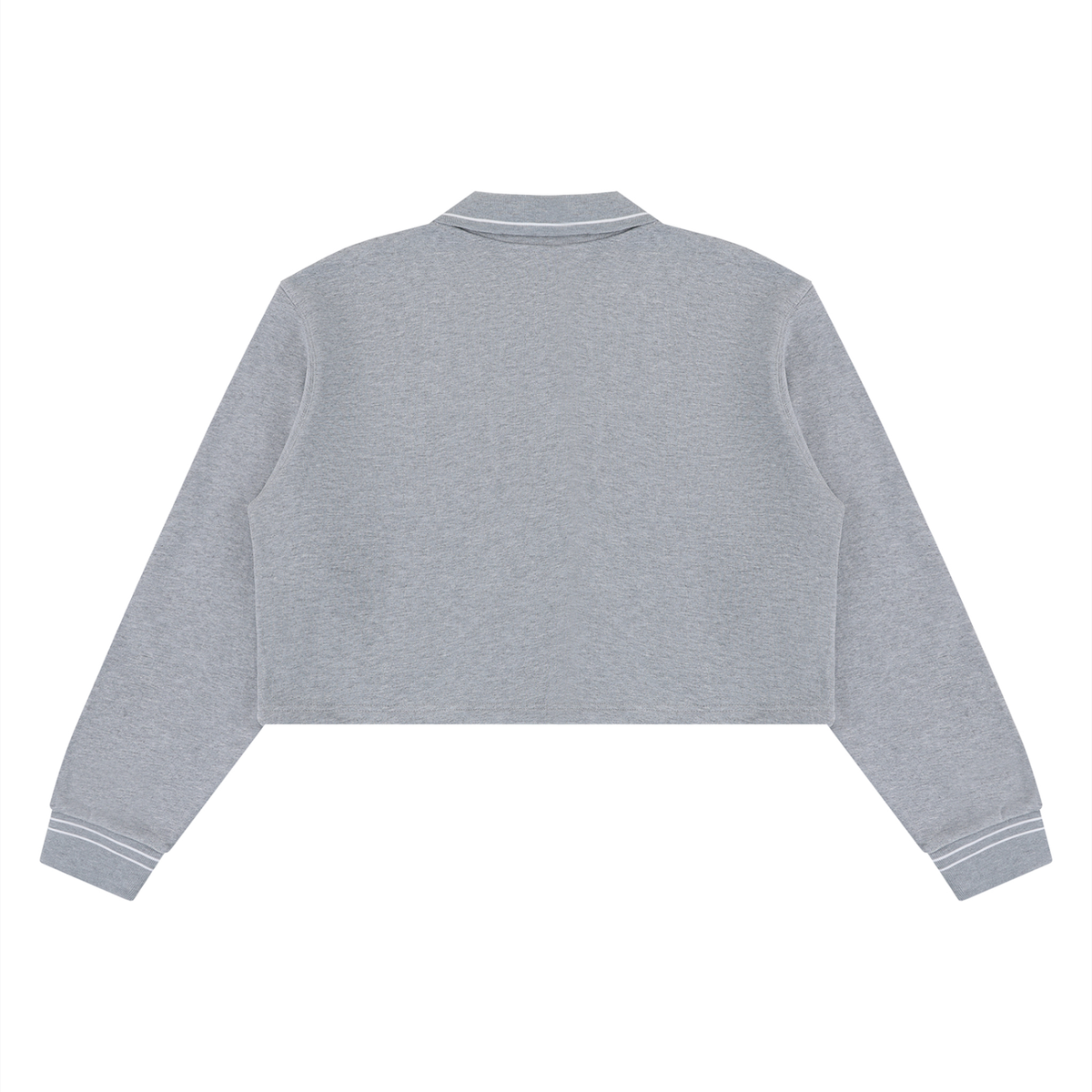 RSTDY Club Cropped Collared Sweatshirt