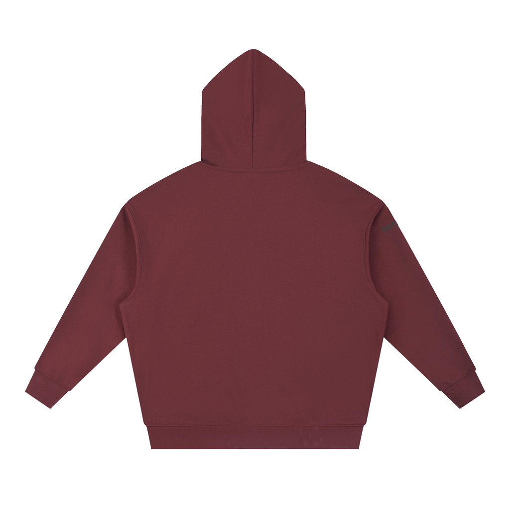 Minimal Boxy Heavyweight Hoodie