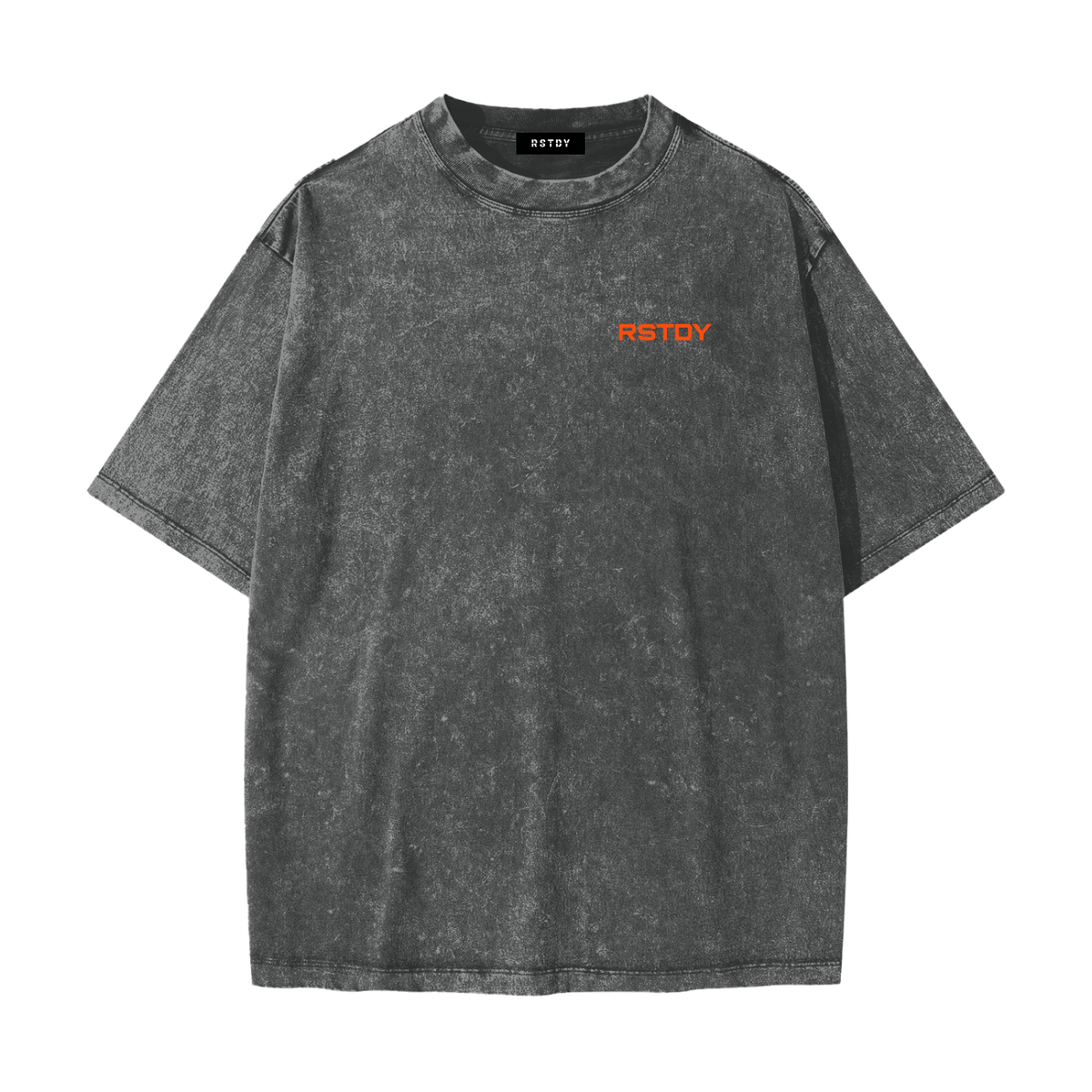 Essential Heavyweight Washed Tee - Ember