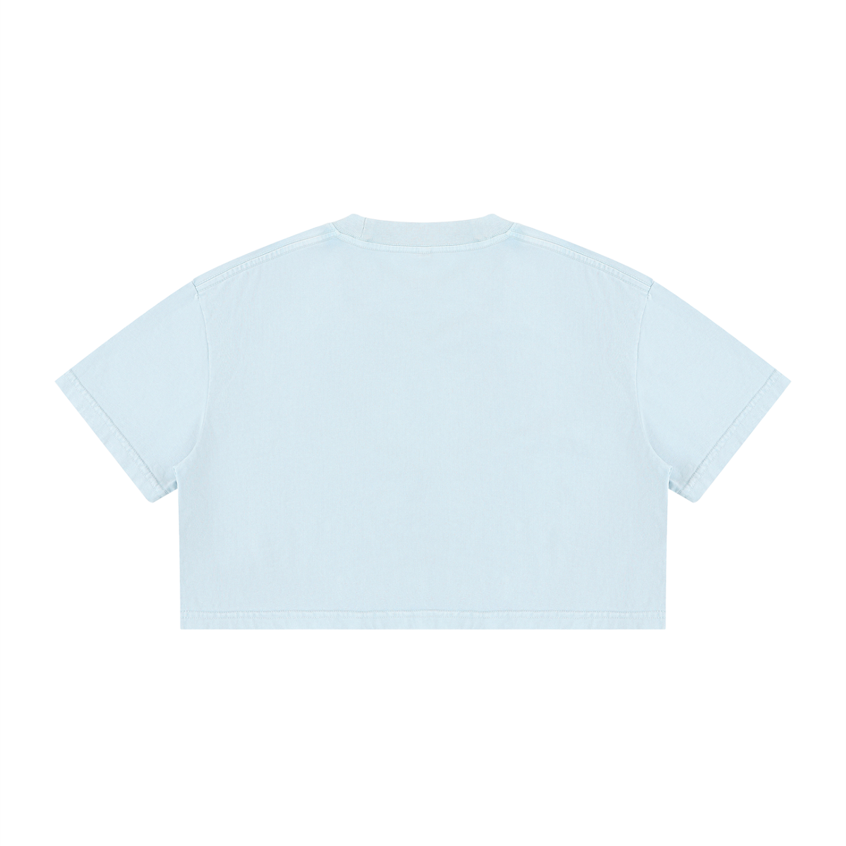 RSTDY Women's Mineral Wash Crop Tee
