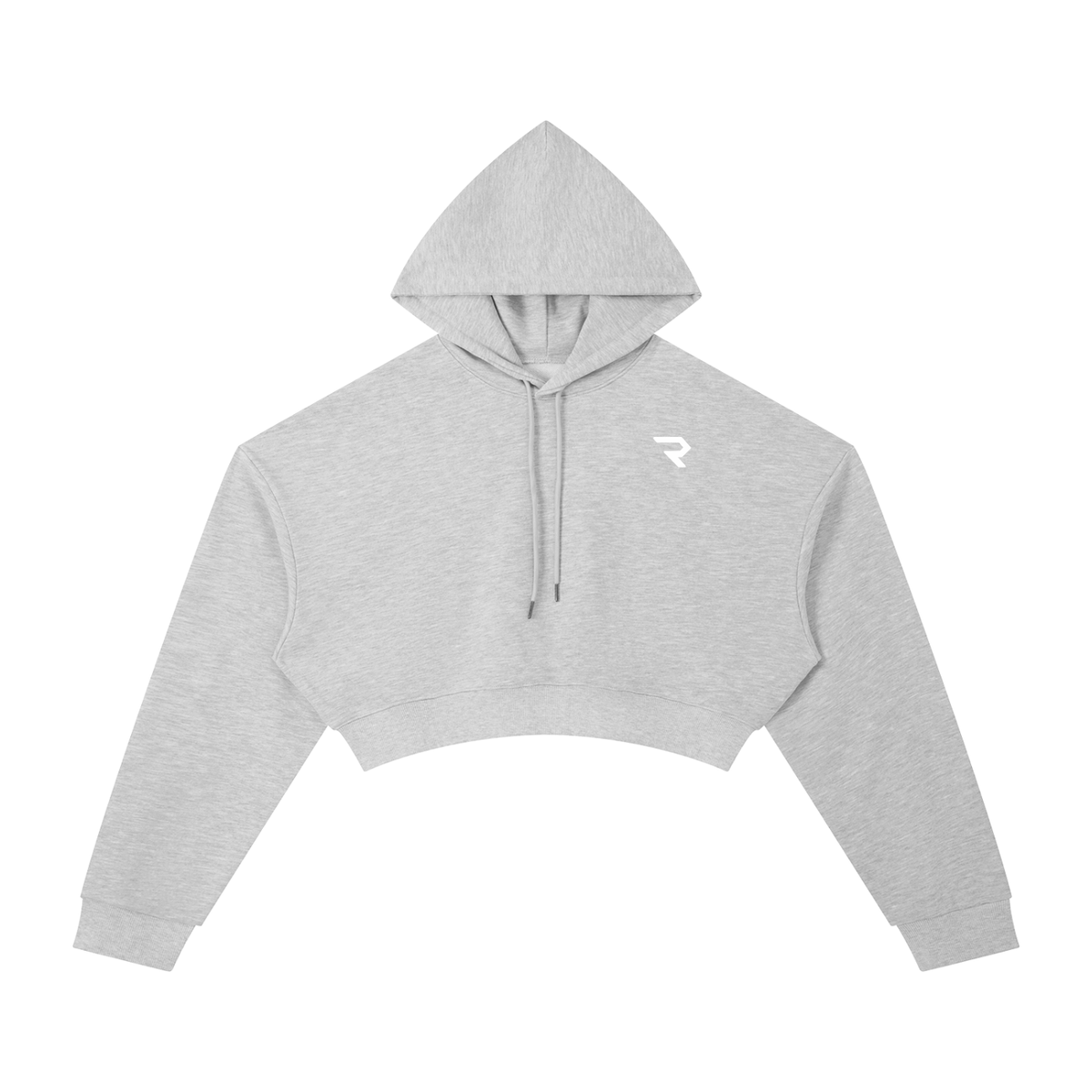 Minimal Cropped Hoodie