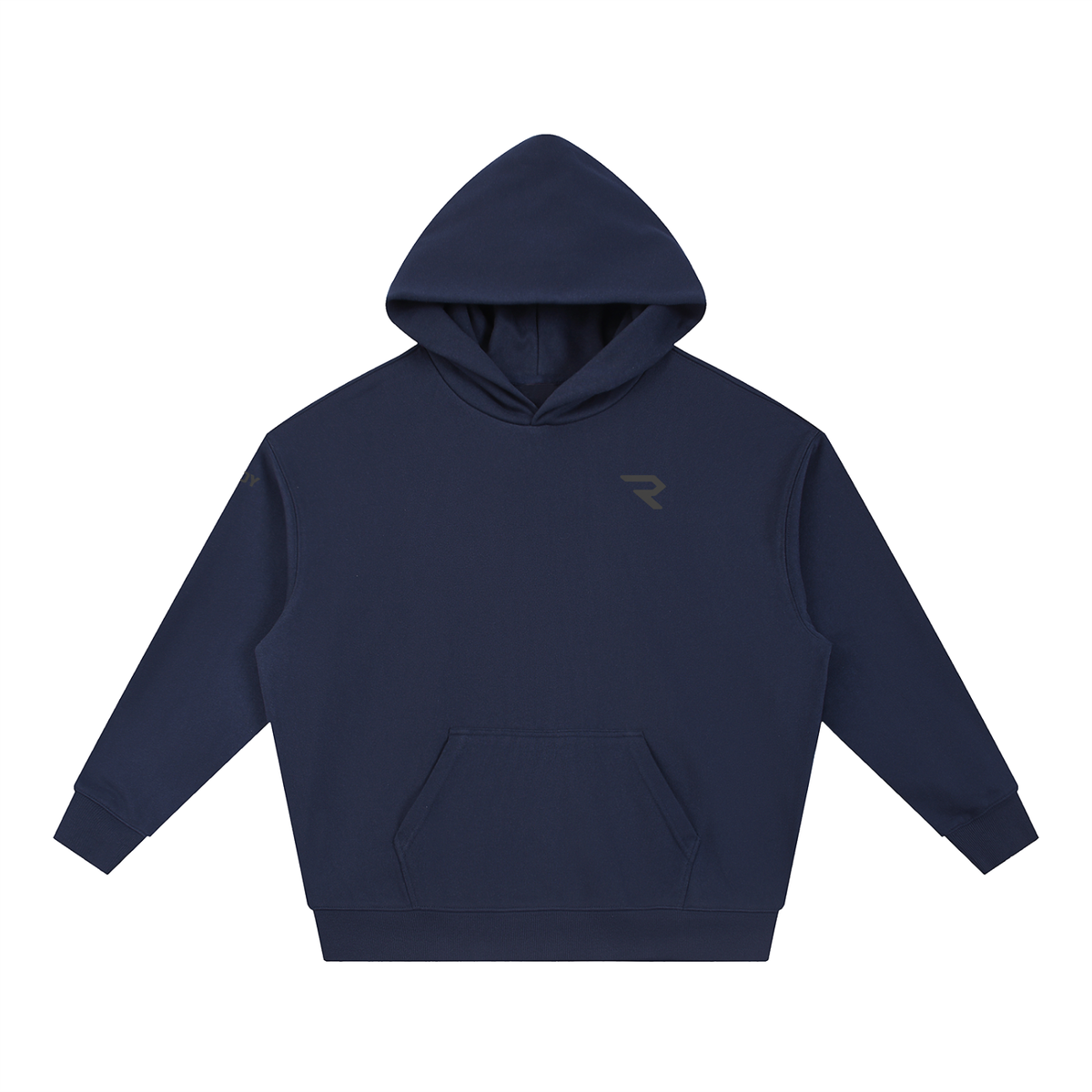 Minimal Boxy Heavyweight Hoodie