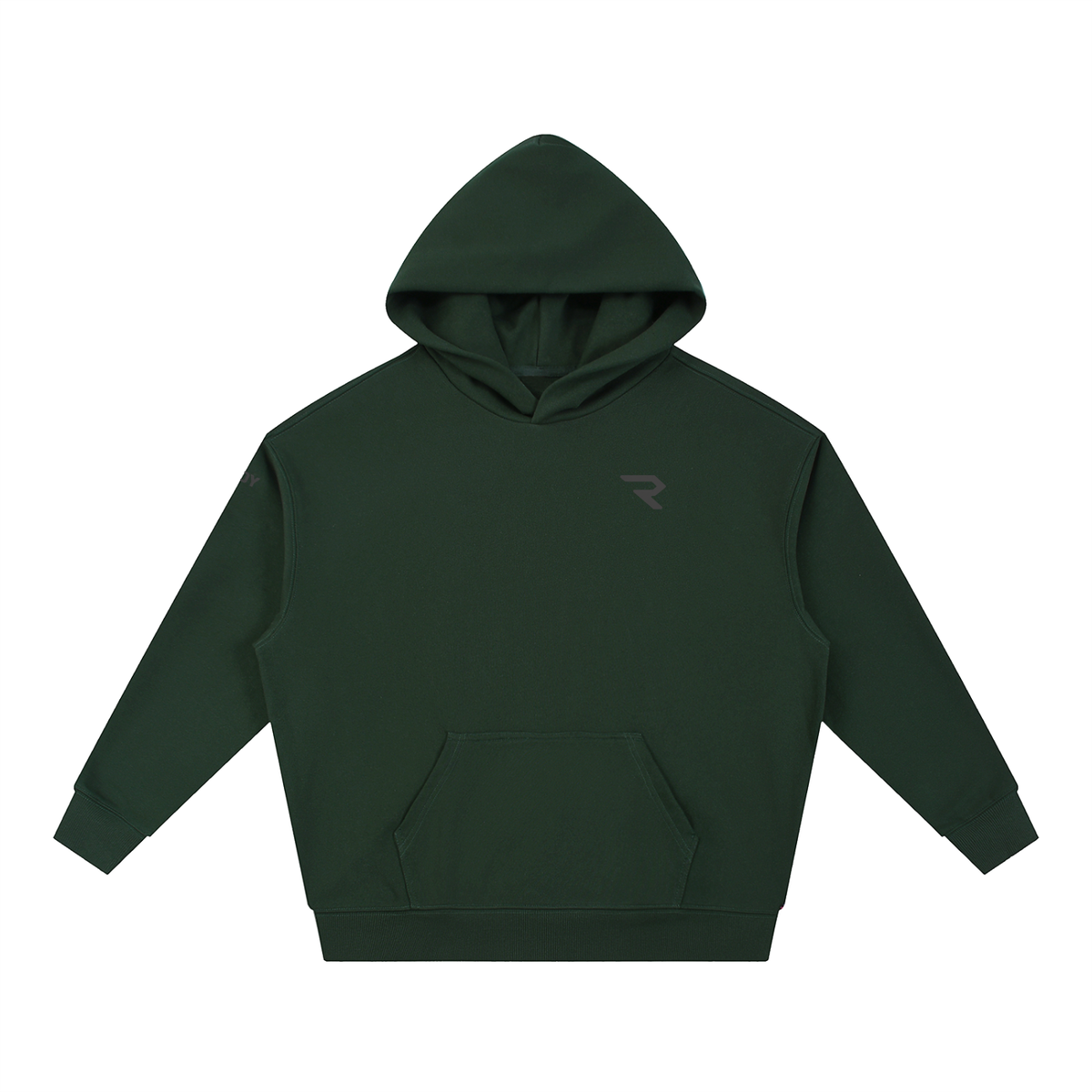 Minimal Boxy Heavyweight Hoodie