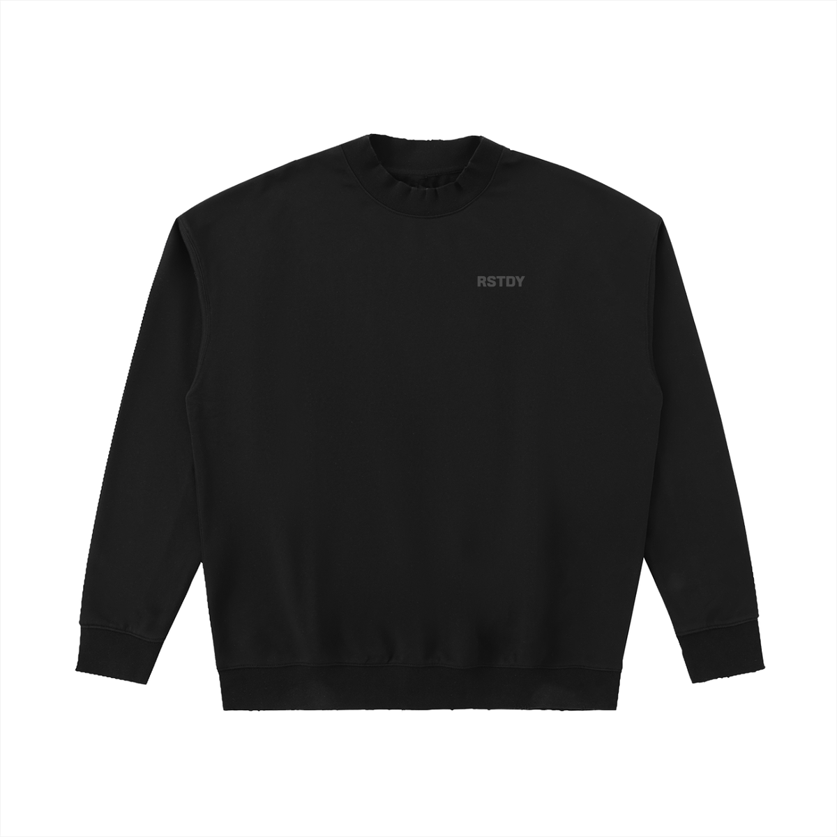 Essential Frayed Heavyweight Oversized Sweatshirt