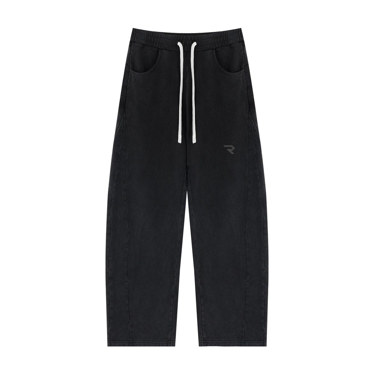 Minimal Mineral Wash Barrel Sweatpants